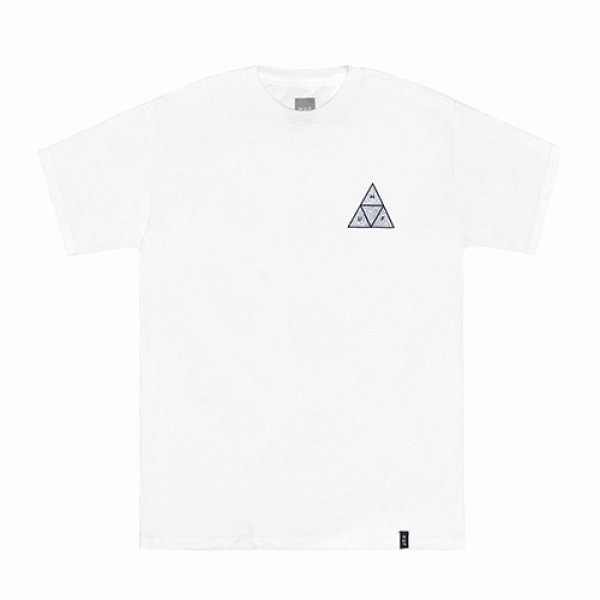 TRIPLE TRIANGLE IDENTITY TEE - WHT(BLK)